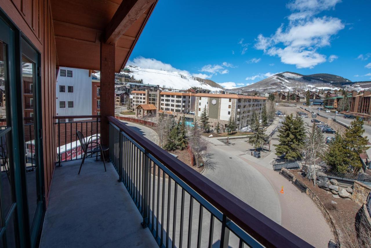 Two Bedroom Condo With Balcony Over Mountaineer Square - Just Steps From The Slopes! Condo Crested Butte Dış mekan fotoğraf